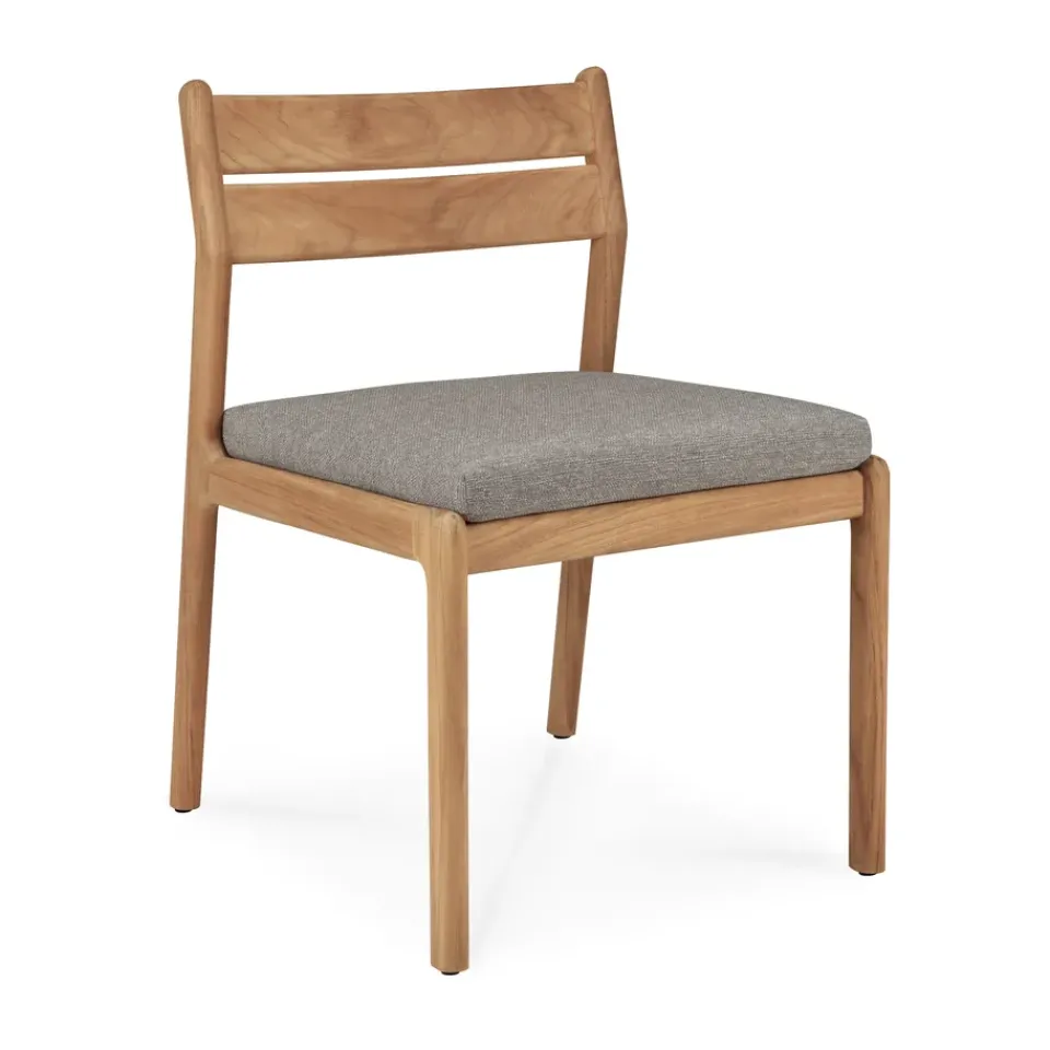 Ethnicraft Balcony Furniture*Jack Outdoor Dining chair, Mocha Brown