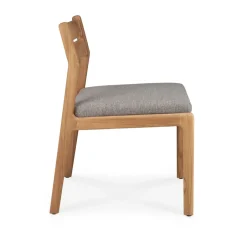 Ethnicraft Balcony Furniture*Jack Outdoor Dining chair, Mocha Brown
