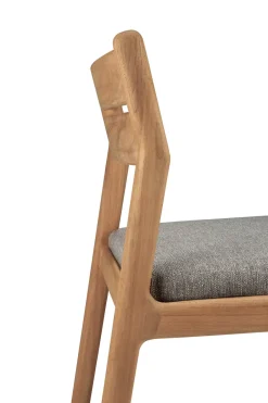 Ethnicraft Balcony Furniture*Jack Outdoor Dining chair, Mocha Brown