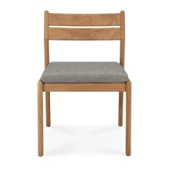 Ethnicraft Balcony Furniture*Jack Outdoor Dining chair, Mocha Brown