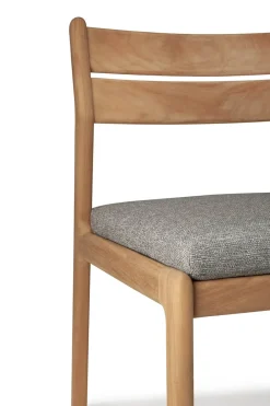 Ethnicraft Balcony Furniture*Jack Outdoor Dining chair, Mocha Brown