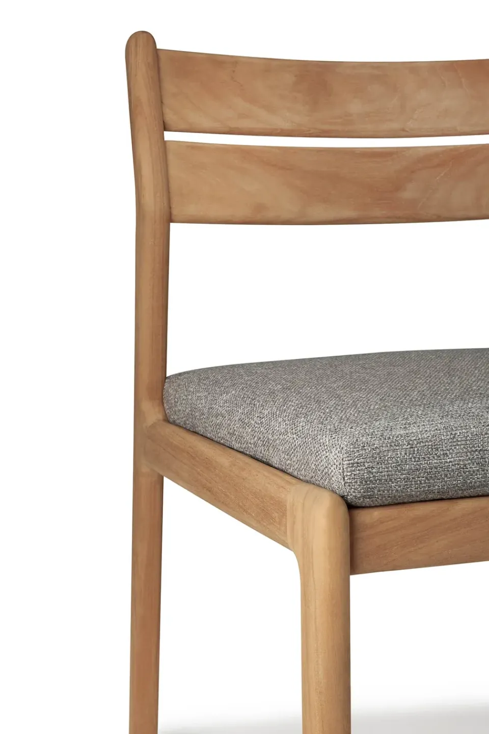 Ethnicraft Balcony Furniture*Jack Outdoor Dining chair, Mocha Brown