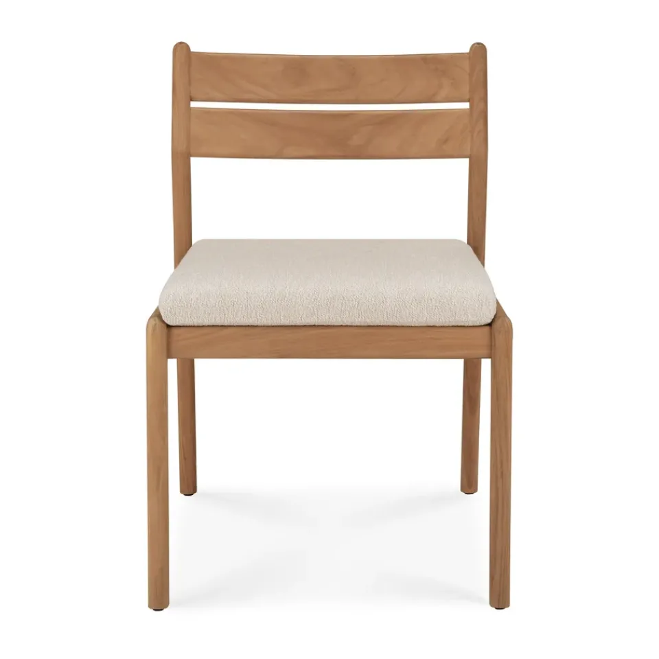 Ethnicraft Seating|Balcony Furniture*Jack Outdoor Dining chair, Natural Beige