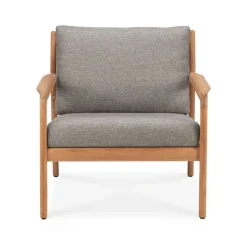 Ethnicraft Seating|Outdoor Lounge Furniture*Jack outdoor lounge armchair teak, Mocha Brown