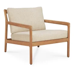 Ethnicraft Seating|Outdoor Lounge Furniture*Jack outdoor lounge armchair teak, Natural Beige