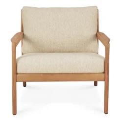 Ethnicraft Seating|Outdoor Lounge Furniture*Jack outdoor lounge armchair teak, Natural Beige