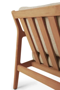 Ethnicraft Seating|Outdoor Lounge Furniture*Jack outdoor lounge armchair teak, Natural Beige