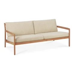 Ethnicraft Outdoor Lounge Furniture|Garden Sofas & Garden Benches*Jack outdoor sofa 2-seater teak, Natural Beige