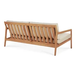 Ethnicraft Outdoor Lounge Furniture|Garden Sofas & Garden Benches*Jack outdoor sofa 2-seater teak, Natural Beige