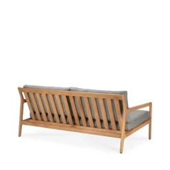 Ethnicraft Garden Sofas & Garden Benches|Balcony Furniture*Jack outdoor sofa 2-seater teak, Mocha Brown