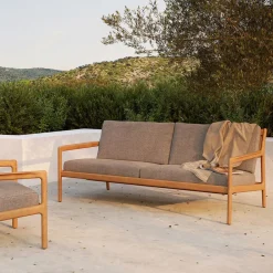 Ethnicraft Garden Sofas & Garden Benches|Balcony Furniture*Jack outdoor sofa 2-seater teak, Mocha Brown