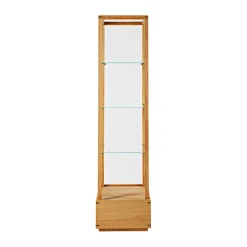 Kristina Dam Studio Display & Glass Cabinets*Japanese display cabinet medium, Warm oiled oak Beige