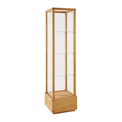Kristina Dam Studio Display & Glass Cabinets*Japanese display cabinet medium, Warm oiled oak Beige