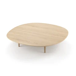 Brdr. Krüger Coffee Tables*Jari coffee table Ø118 cm, Oiled oak Brown