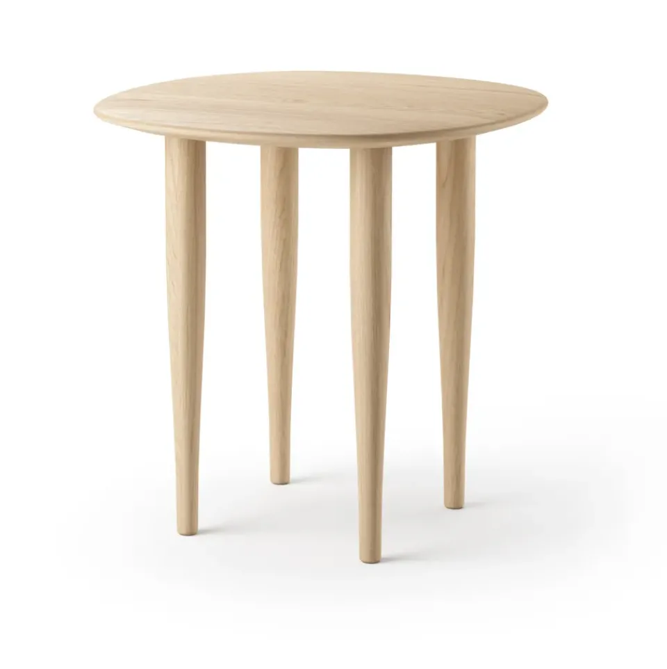 Brdr. Krüger Coffee Tables*Jari side table Ø45 cm, Oiled oak Brown