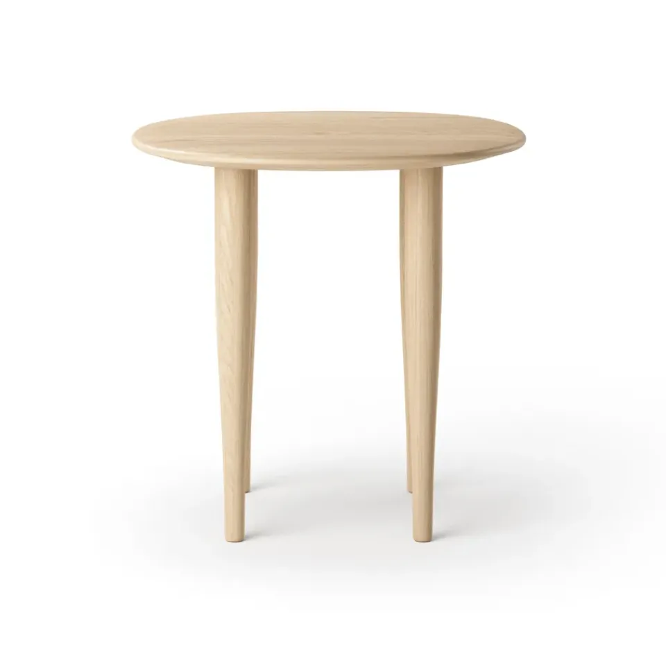 Brdr. Krüger Coffee Tables*Jari side table Ø45 cm, Oiled oak Brown