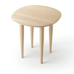 Brdr. Krüger Coffee Tables*Jari side table Ø45 cm, Oiled oak Brown
