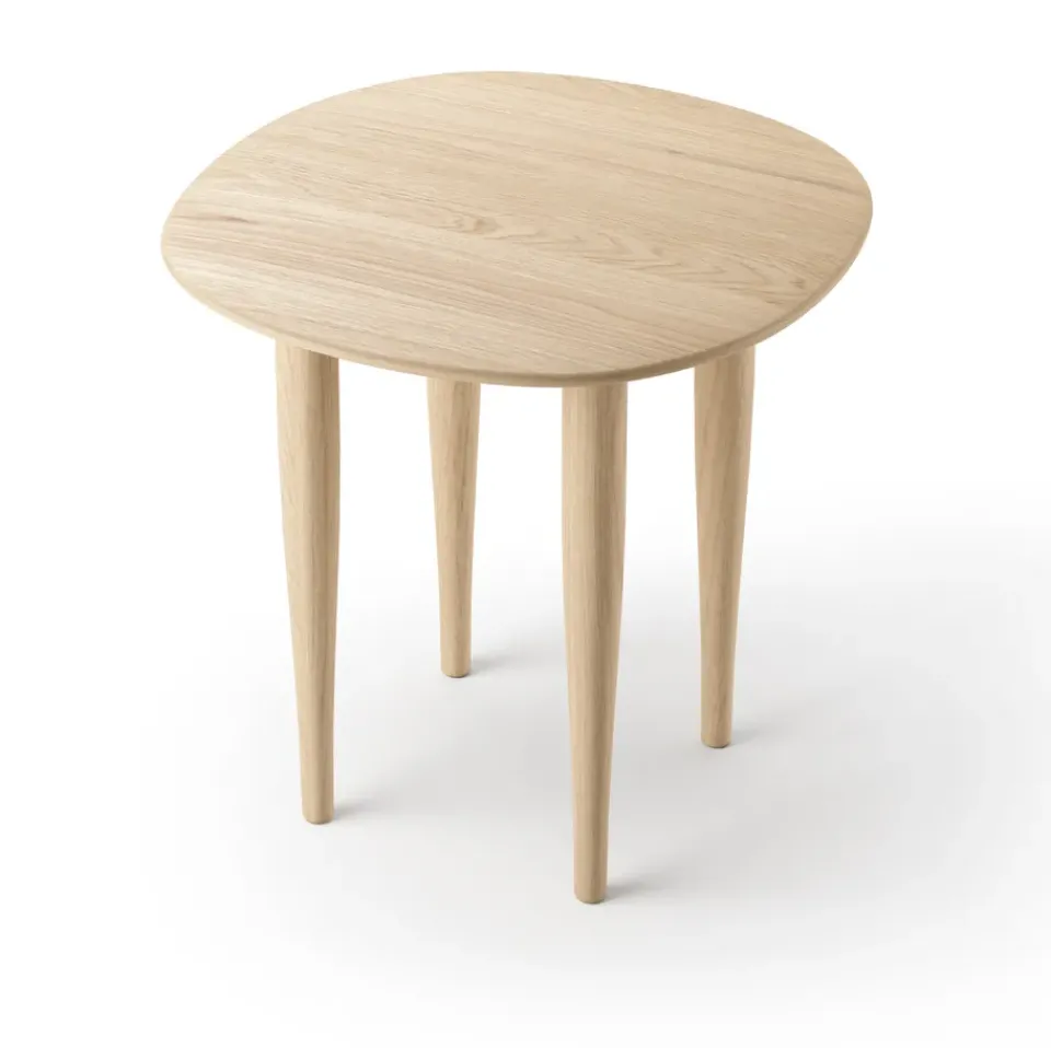Brdr. Krüger Coffee Tables*Jari side table Ø45 cm, Oiled oak Brown