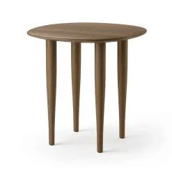 Brdr. Krüger Coffee Tables*Jari side table Ø45 cm, Smoke oiled oak Brown
