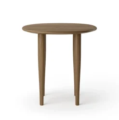 Brdr. Krüger Coffee Tables*Jari side table Ø45 cm, Smoke oiled oak Brown