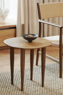 Brdr. Krüger Coffee Tables*Jari side table Ø45 cm, Smoke oiled oak Brown