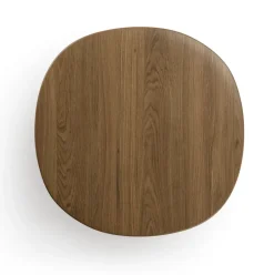 Brdr. Krüger Coffee Tables*Jari side table Ø60 cm, Smoke oiled oak Brown
