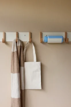 Design Letters Clothes Racks, Coat Stands & Hangers*Jay clothing rack 4 hooks, Creamweiss-ek White