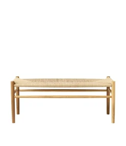 FDB Møbler Benches*J83B 37x100 cm bench, Oak nature lacquered-nature Brown