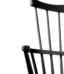 FDB Møbler Benches*J52D bench, Beech painted Black