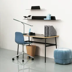 Normann Copenhagen Desks*Journal desk, laminate, steel legs and drawer White