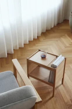 Form & Refine Side Tables*Journal side table 29x43 cm, Oak Brown