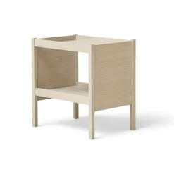 Form & Refine Side Tables*Journal side table 29x43 cm, White oak Beige