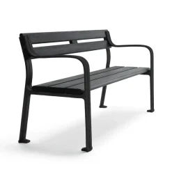 Byarums bruk Garden Sofas & Garden Benches|Outdoor Lounge Furniture*Joy sofa, Mahogany glaze, stand Black
