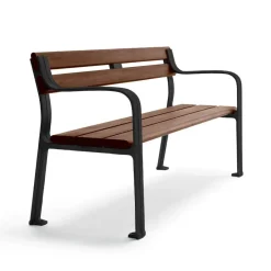 Byarums bruk Garden Sofas & Garden Benches|Outdoor Lounge Furniture*Joy sofa, Mahogany, stand Black