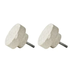 MUUBS Clothes Hooks & Hangers*Kama knob 2-pack, Sand Beige
