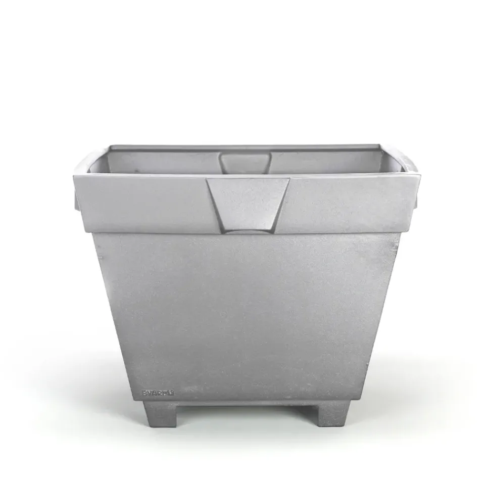 Byarums bruk Balcony Furniture*Karl plant pot, Aluminum Silver-coloured