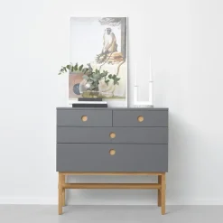 A2 Dressers & Drawer Units*Keep dresser, , oiled oak legs White