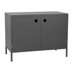 Brafab Garden Details & Accessories*Kelia outdoor kitchen base cabinet, Anthracite, 121x91x64 cm Grey