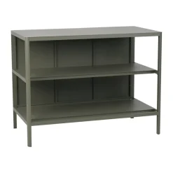 Brafab Garden Details & Accessories*Kelia outdoor kitchen bench with shelves, Nordic , 121x91x64 cm Green