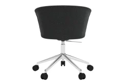 Hem Office Chairs*Kendo Swivel office chair with 5 wheels, Graphite-polished aluminium GreySilver-coloured