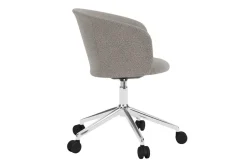Hem Office Chairs*Kendo Swivel office chair with 5 wheels, Porcelain-polished aluminium BeigeSilver-coloured