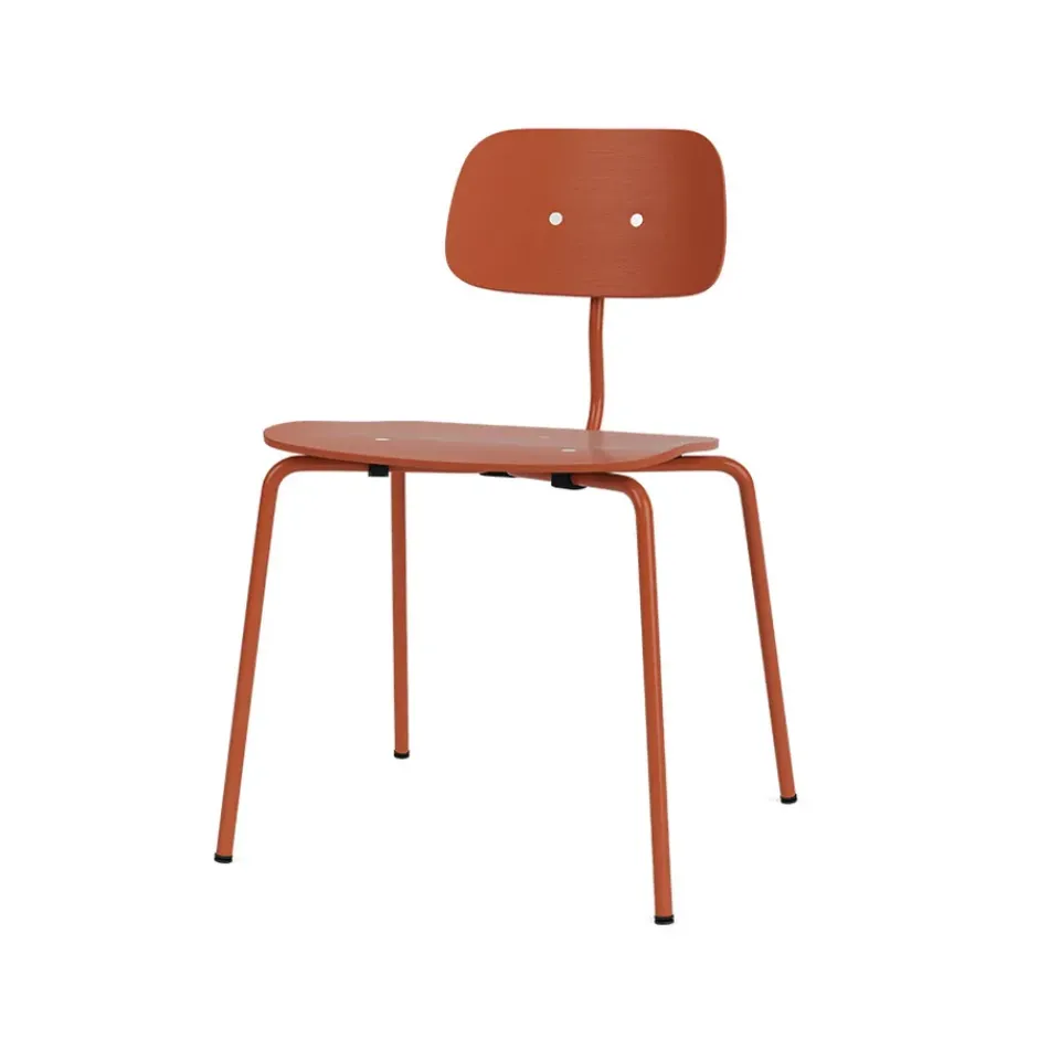 Montana Chairs*Kevi 2060 chair, Hokkaido 162 laquered stand-stained ash Orange