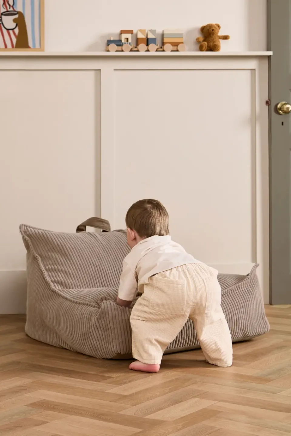 Kid's Concept Children's Armchairs|Armchairs & Footstools*Kid's Base bean bag, Brown
