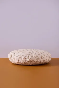 Kid's Concept Children's Chairs|Children's Chairs*Kid's Base floor cushion Ø60 cm, Dotted White