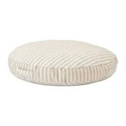 Kid's Concept Children's Chairs|Children's Chairs*Kid's Base floor cushion Ø60 cm, Rand BlueWhite