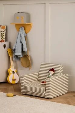 Kid's Concept Children's Armchairs|Armchairs & Footstools*Kid's Base folding armchair, Rand WhiteBlue