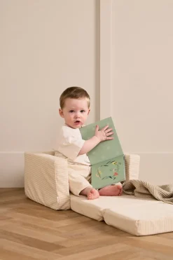 Kid's Concept Children's Armchairs|Armchairs & Footstools*Kid's Base folding armchair, Off- White