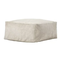 Kid's Concept Children's Chairs|Children's Chairs*Kid's Base seat pouffe 85x85x34 cm, Off- White