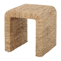 Bloomingville Stools*Kien stool 43x42x45 cm, Water hyacinth Brown