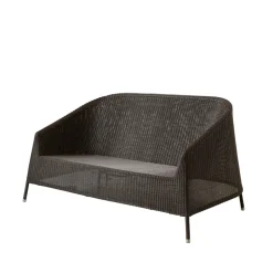 Cane-line Garden Sofas & Garden Benches|Balcony Furniture*Kingston lounge sofa 2-seater, Mocha Brown